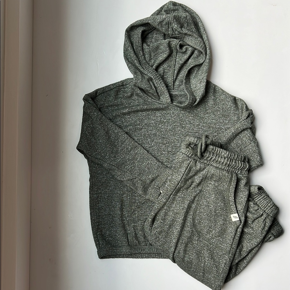 Easy Peasy Dark Green Hoodie and Jogger Set